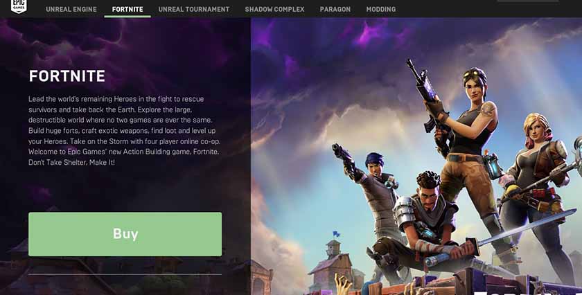 epic game launcher fortnite