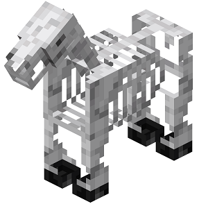 skeleton horse